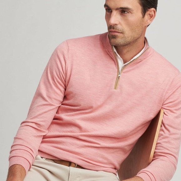 Peter Millar Collection Excursionist Flex Quarter Zip Sweater NWT XXL $350 - Picture 6 of 6